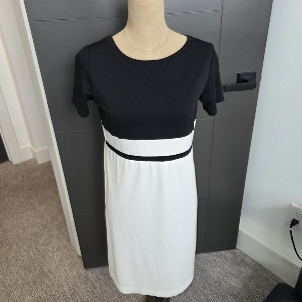 Chic Tntuum Monochrome Midi Dress